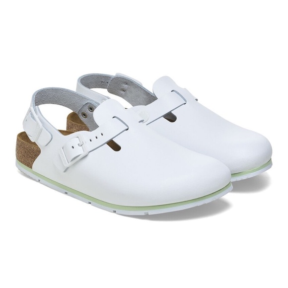 Birkenstock White Tokio Pro Sz 42 - Picture 2 of 3